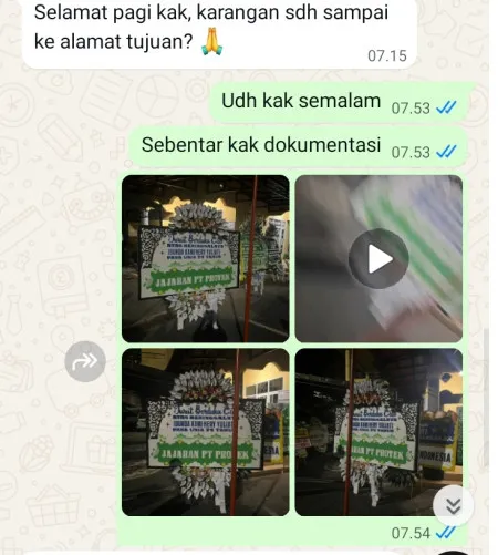 Pengiriman Papan Bunga Selamat Mliwis Cepogo