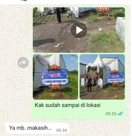 Pengiriman Karangan Bunga Mliwis Cepogo
